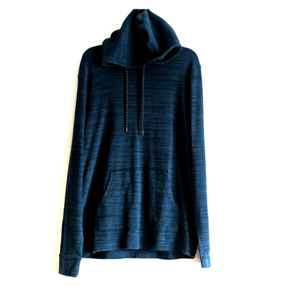 Navy blue sweater hoody